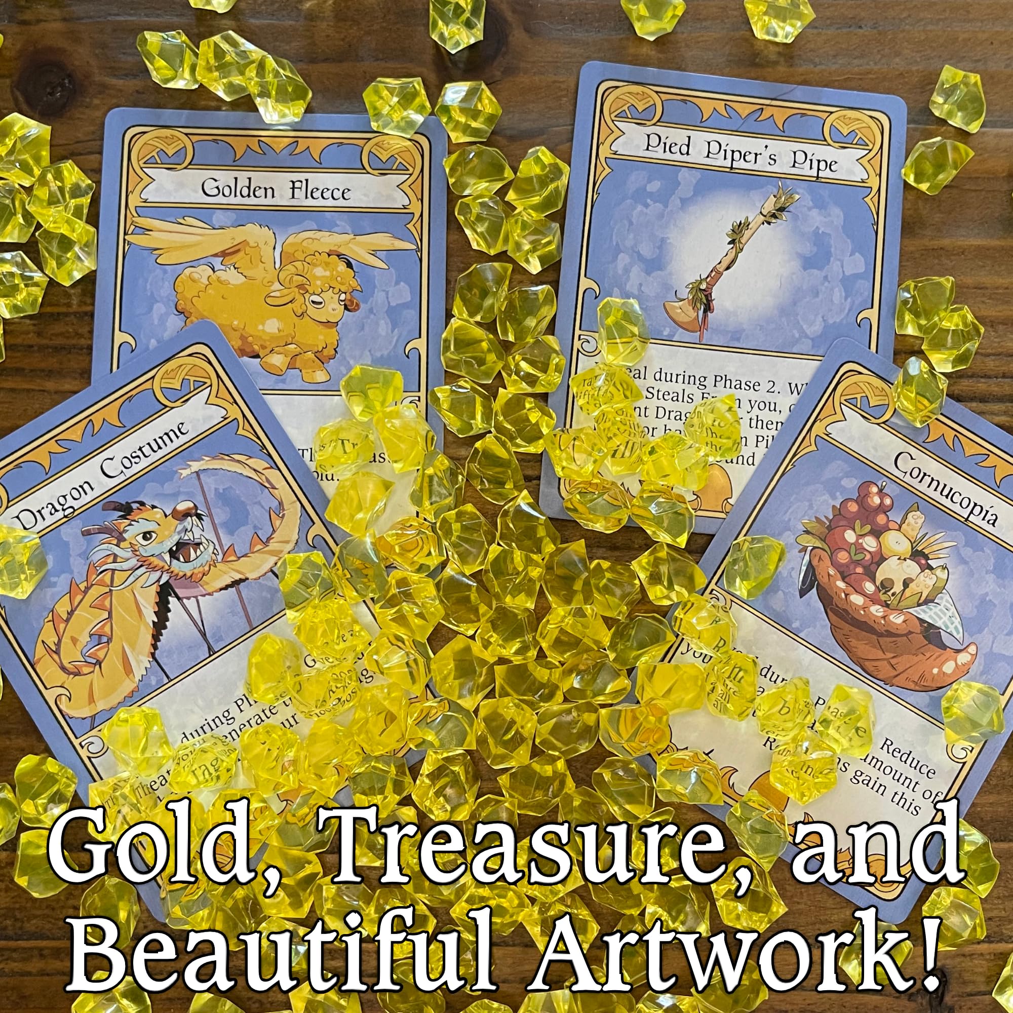 Stone Age Entertainment D&D-fans epic-tales image; myth-inspired dragons and treasure vibes.