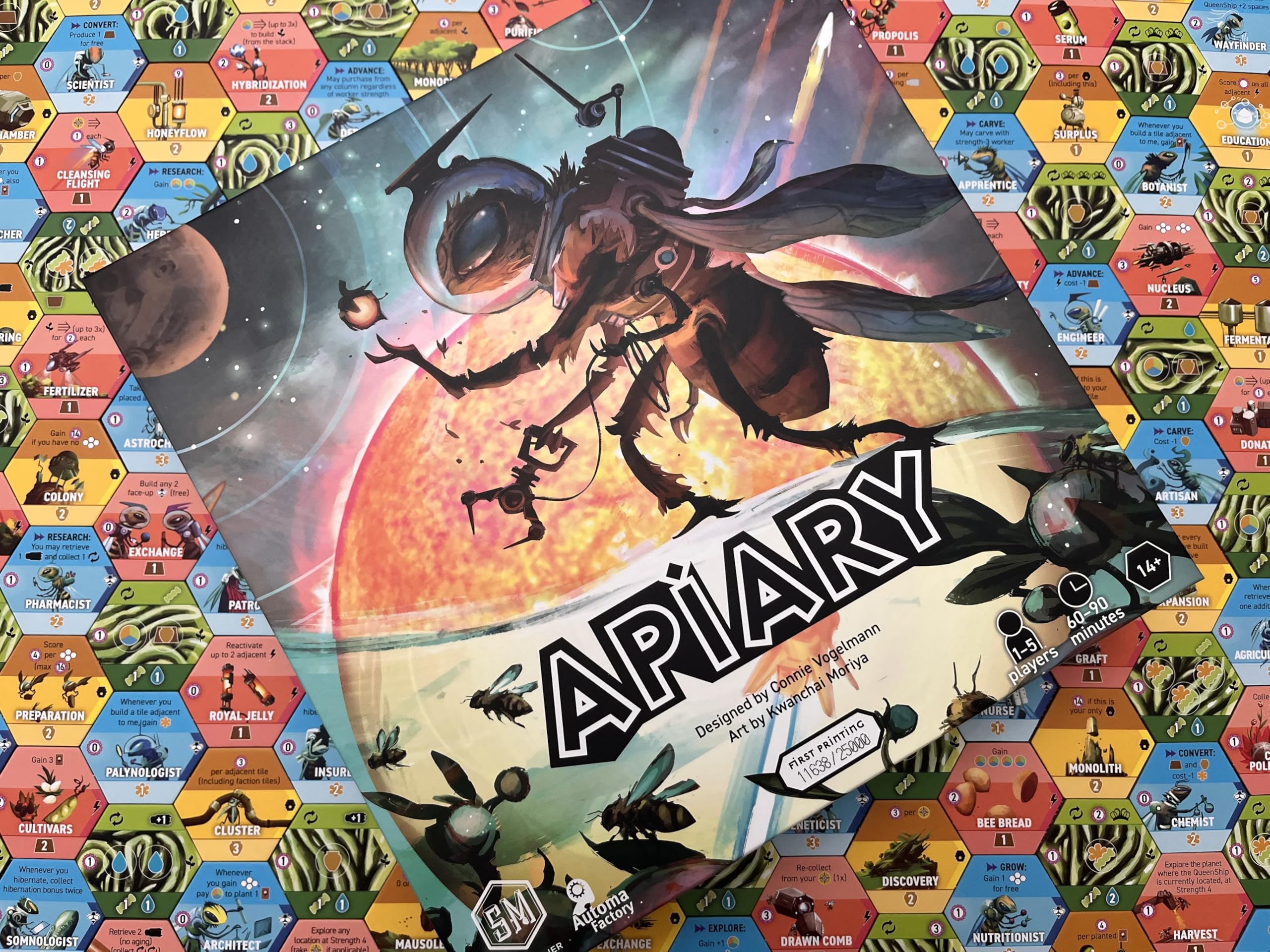 Stonemaier Apiary gift appeal for bees and sci-fi fans