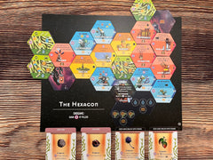 Stonemaier Apiary dance tokens encourage creative bee movements