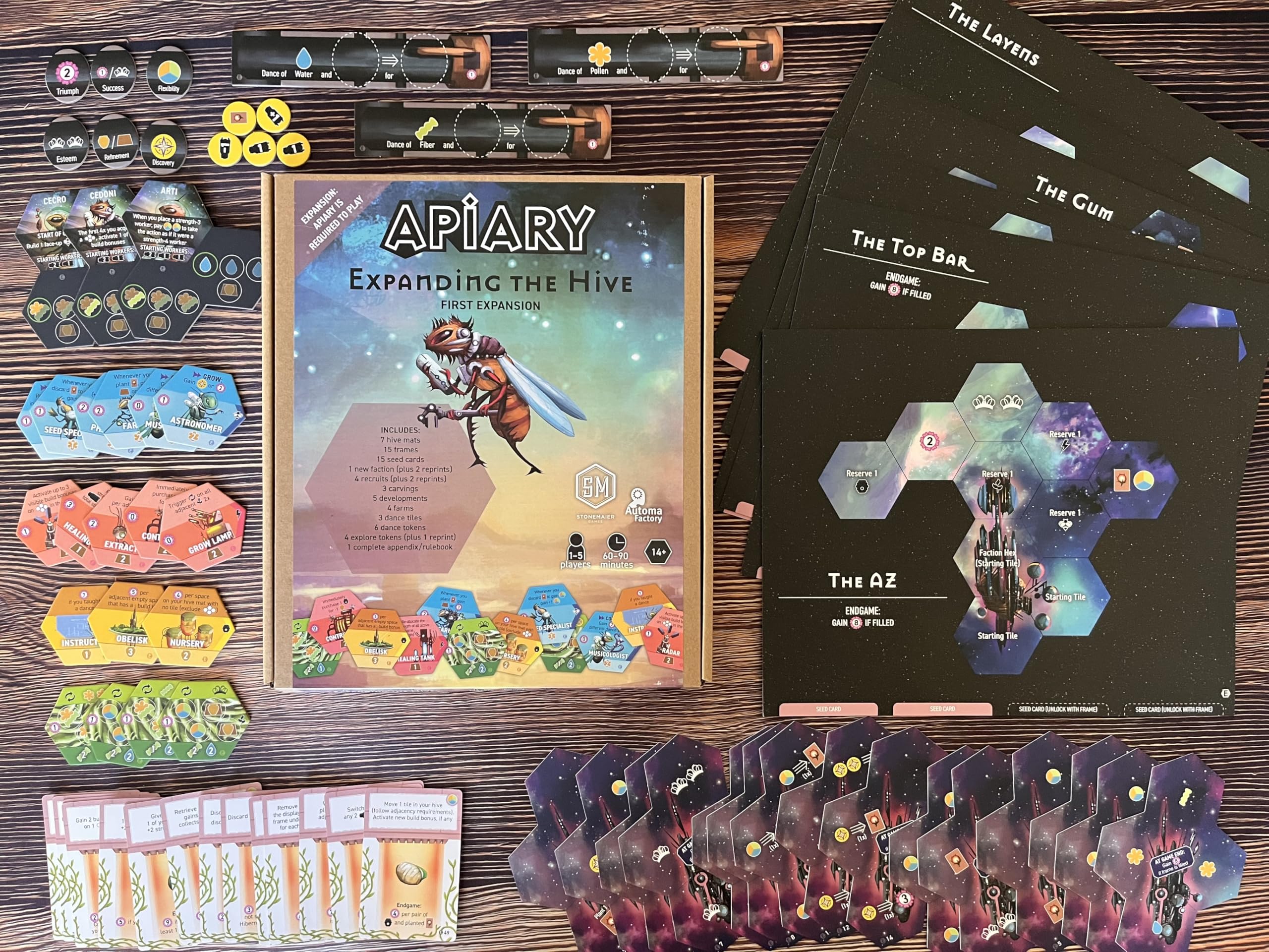 Stonemaier Apiary expansion features a new faction for fresh strategic options