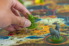 Stonemaier Scythe Invaders from Afar premium box art enhances shelf appeal.