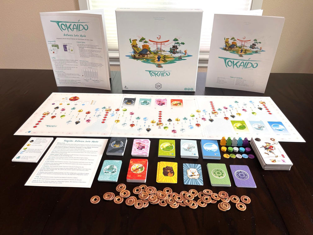 Stonemaier Tokaido revised rulebook page highlights clearer guidance for players