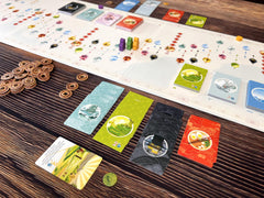 Stonemaier Tokaido Solo Pack panoramas highlight scenic stops