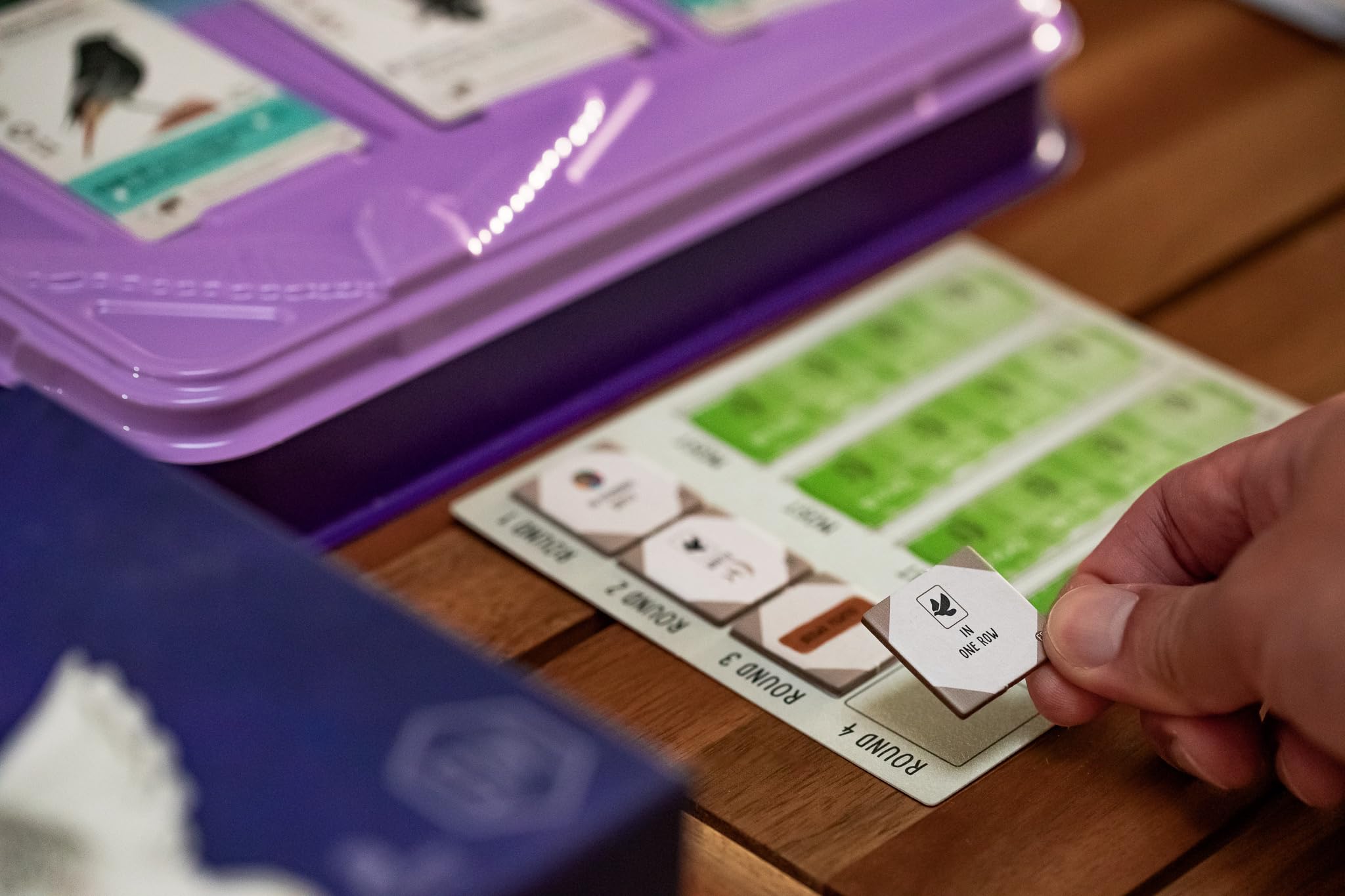 Stonemaier Wingspan European Expansion food tokens and components enrich resource management.