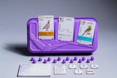 Stonemaier Wingspan European Expansion custom tray with lid keeps components organized.