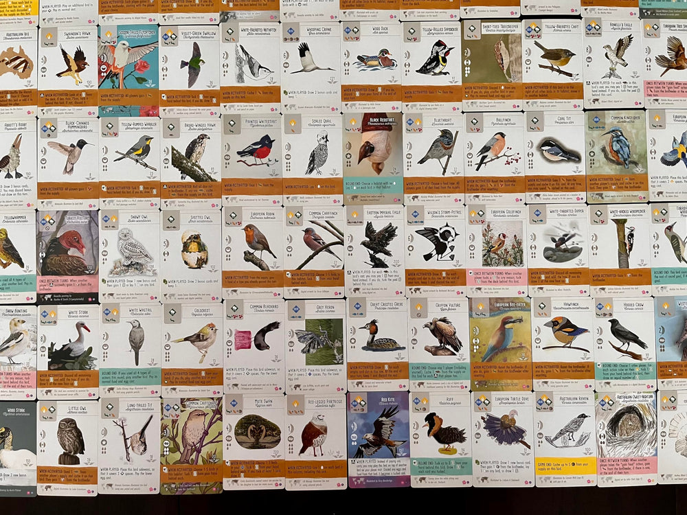 Stonemaier Wingspan Fan Art Pack embroidery art offers tactile charm