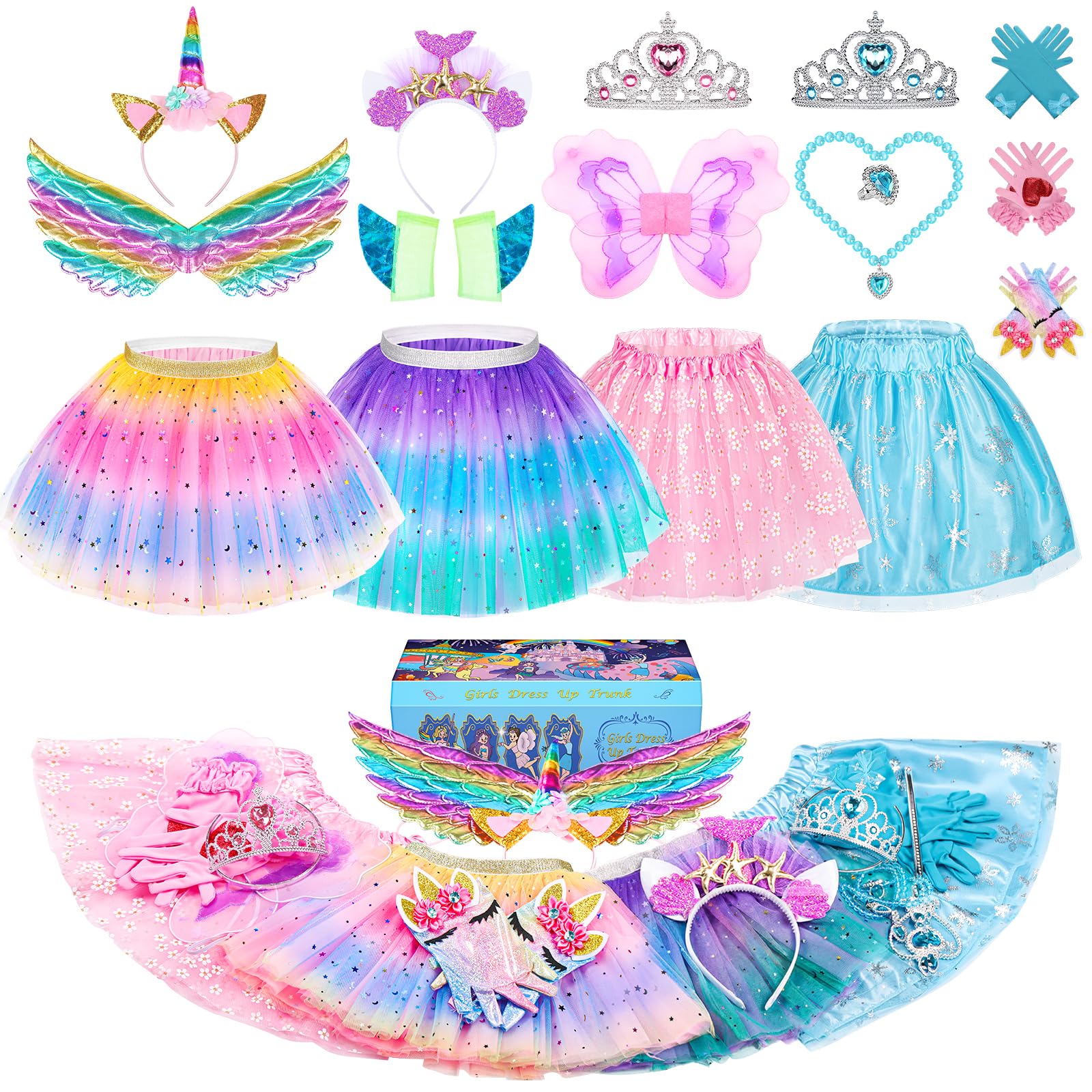 STOPKLAS dress up set fairy wings for imaginative pretend play