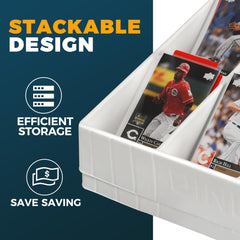 Storage Standard 15 dividers included highlights a complete sorting system for cards.