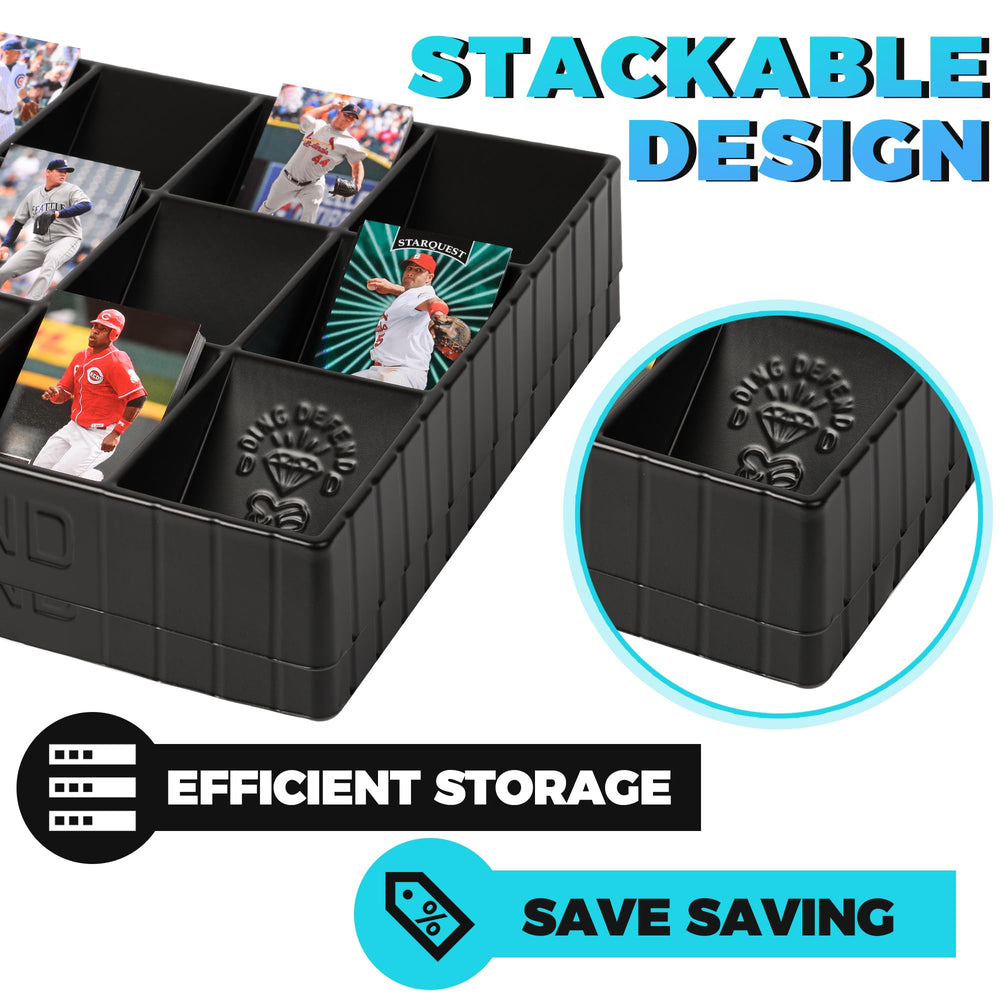 Storage Standard Card Sorting Tray versatile desk organizer for sorting tasks.