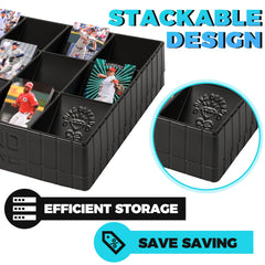 Storage Standard Card Sorting Tray versatile desk organizer for sorting tasks.