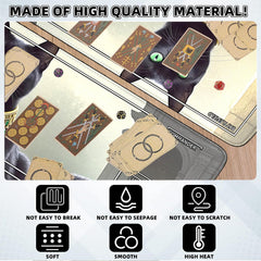STORKY MTG playmat durable-edge stitching resists fraying in tournaments