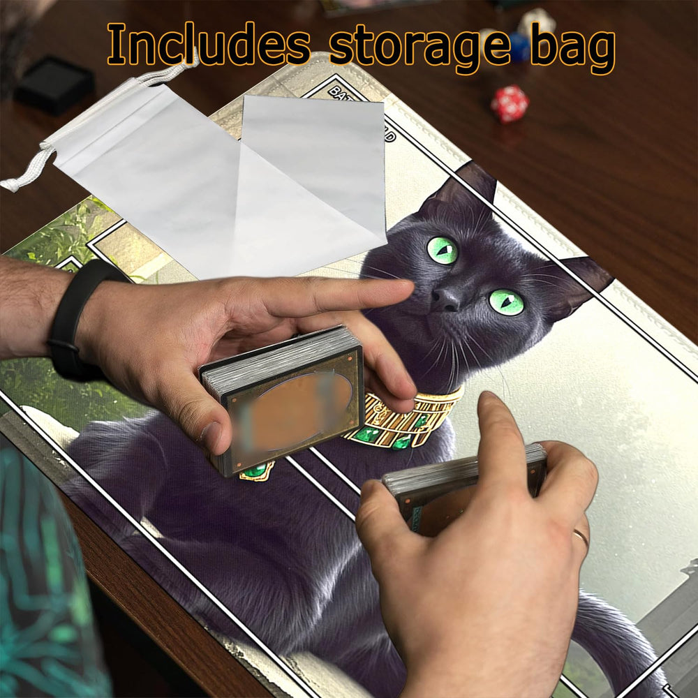STORKY MTG playmat with storage bag for easy transport