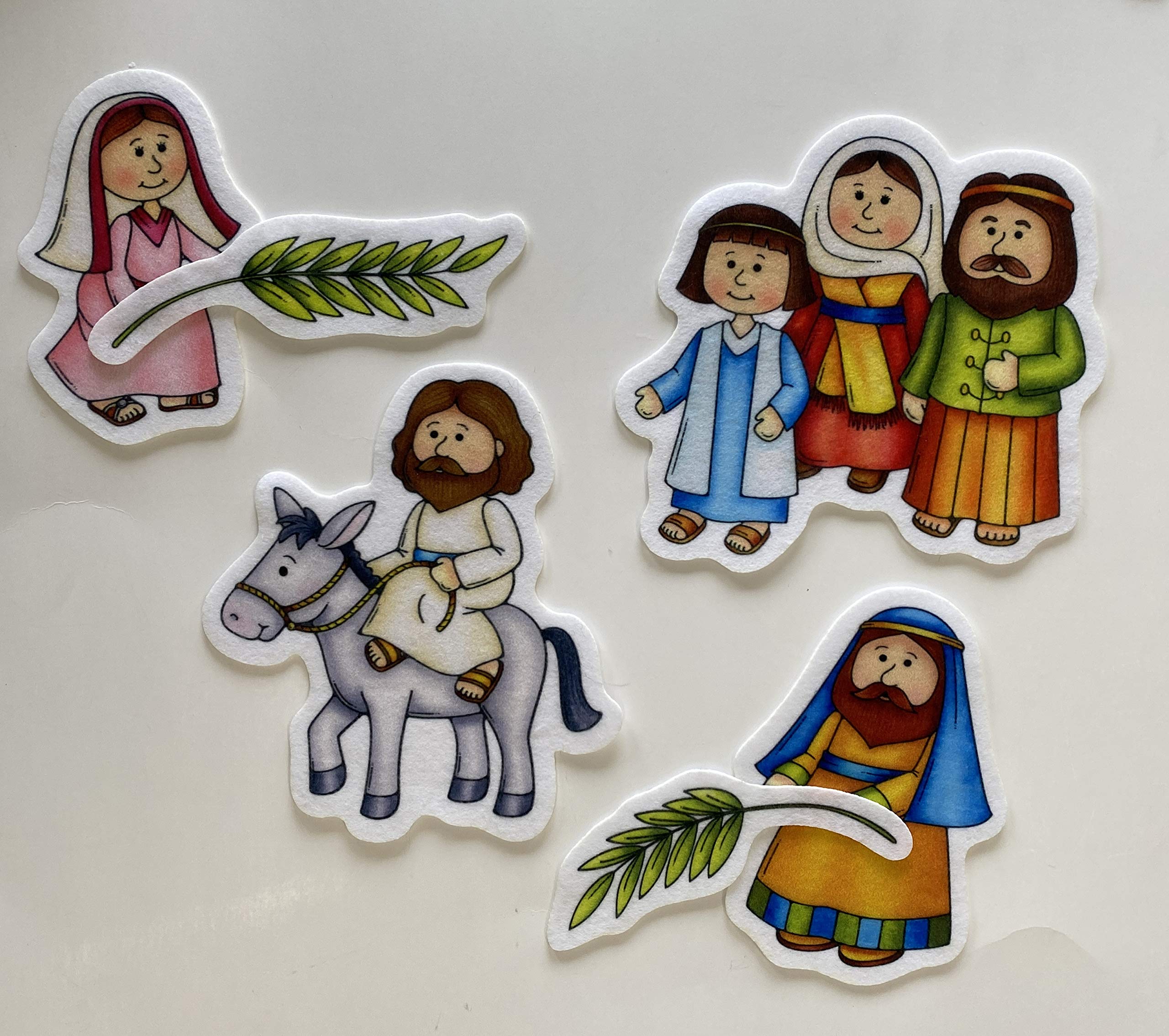 Story Time Felts Easter Deluxe trial piece supports dramatic storytelling
