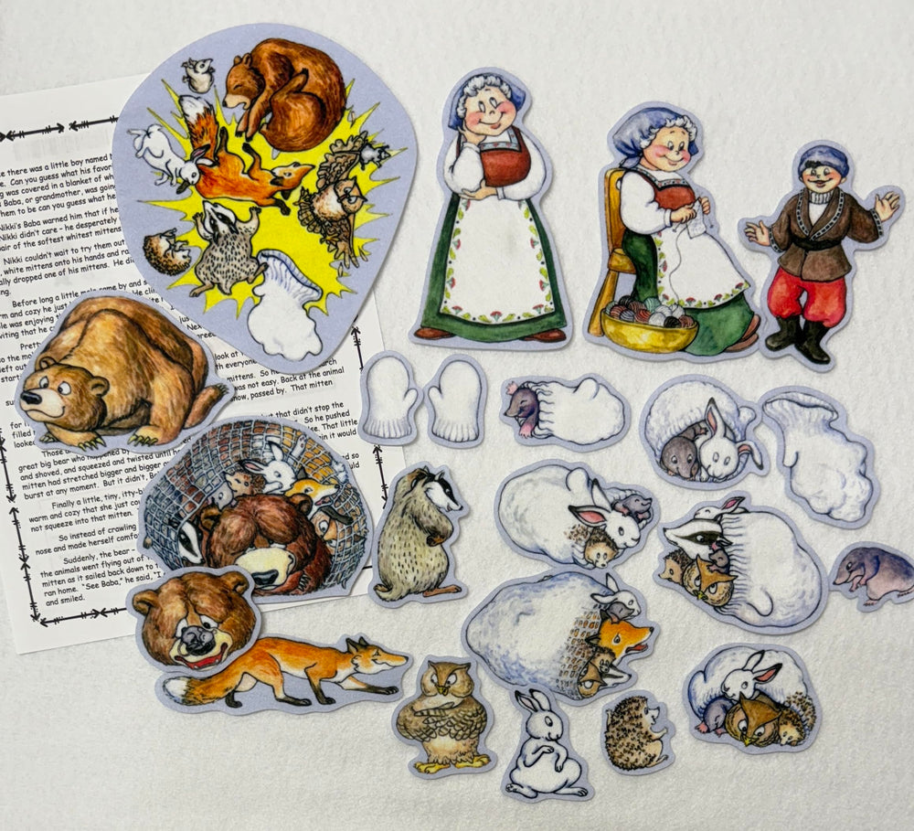 Story Time Felts forest-animal-figures offer versatile storytelling props.