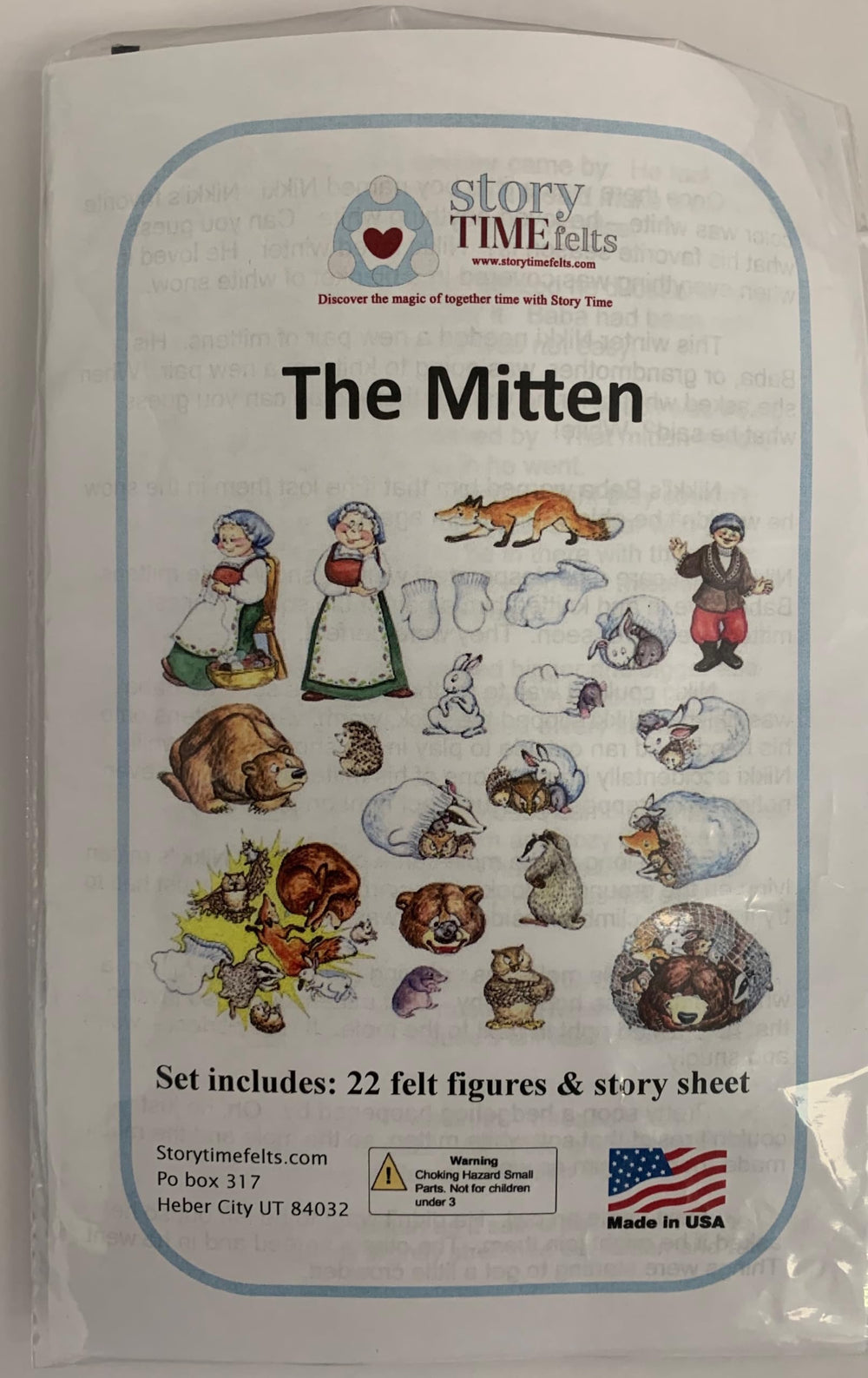 Story Time Felts lady-knitting-figure showcasing detailed craft for vivid play.