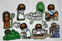 Story Time Felts story guide and activity pages support interactive learning.