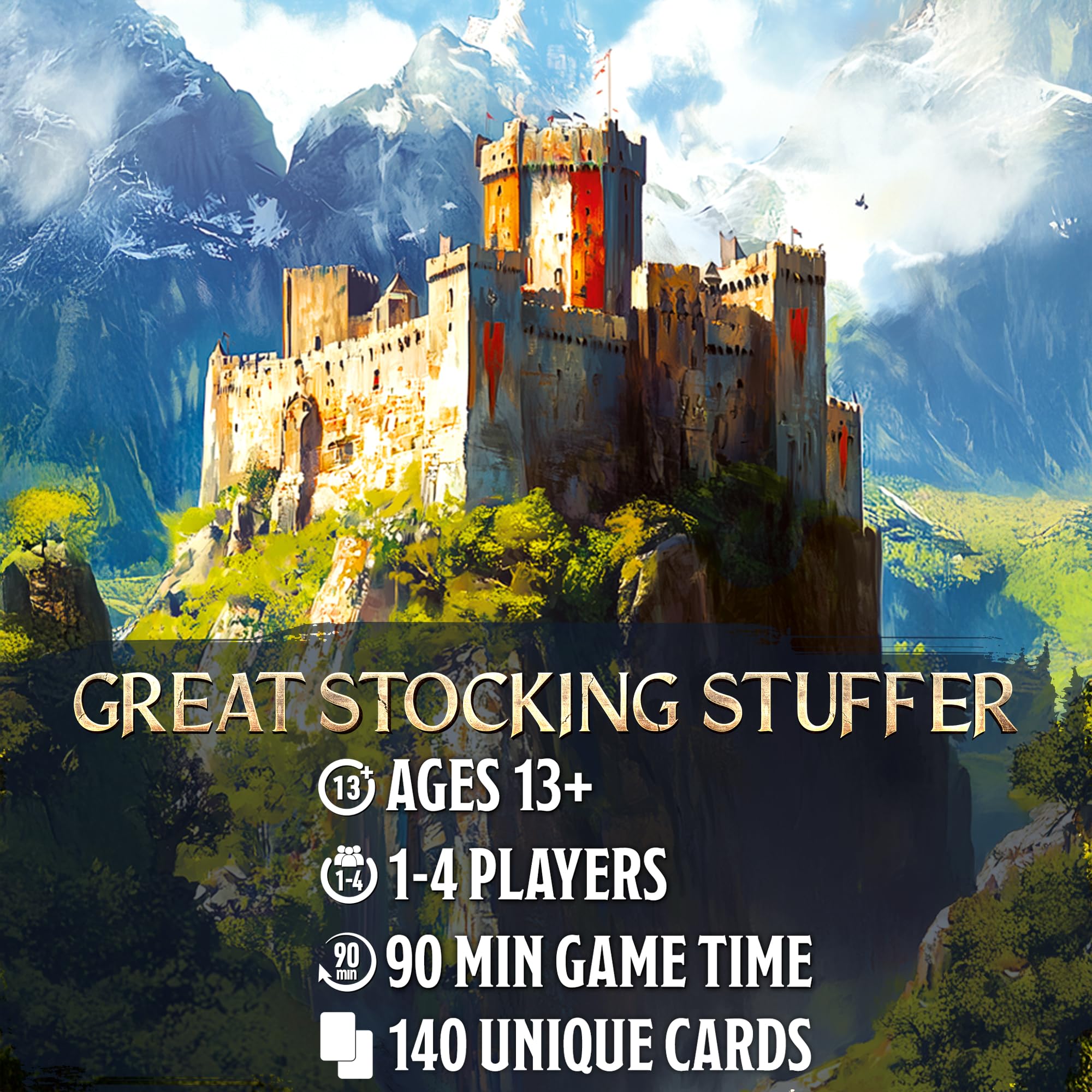 Storycaster Fantasy I Starter Deck prompts illustrate character and plot ideas.