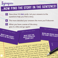 Storymatic Synapsis group play session captures collaborative storytelling in action