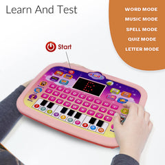 STOULKD Kid Tablet learning patterns promote involvement while practicing skills.