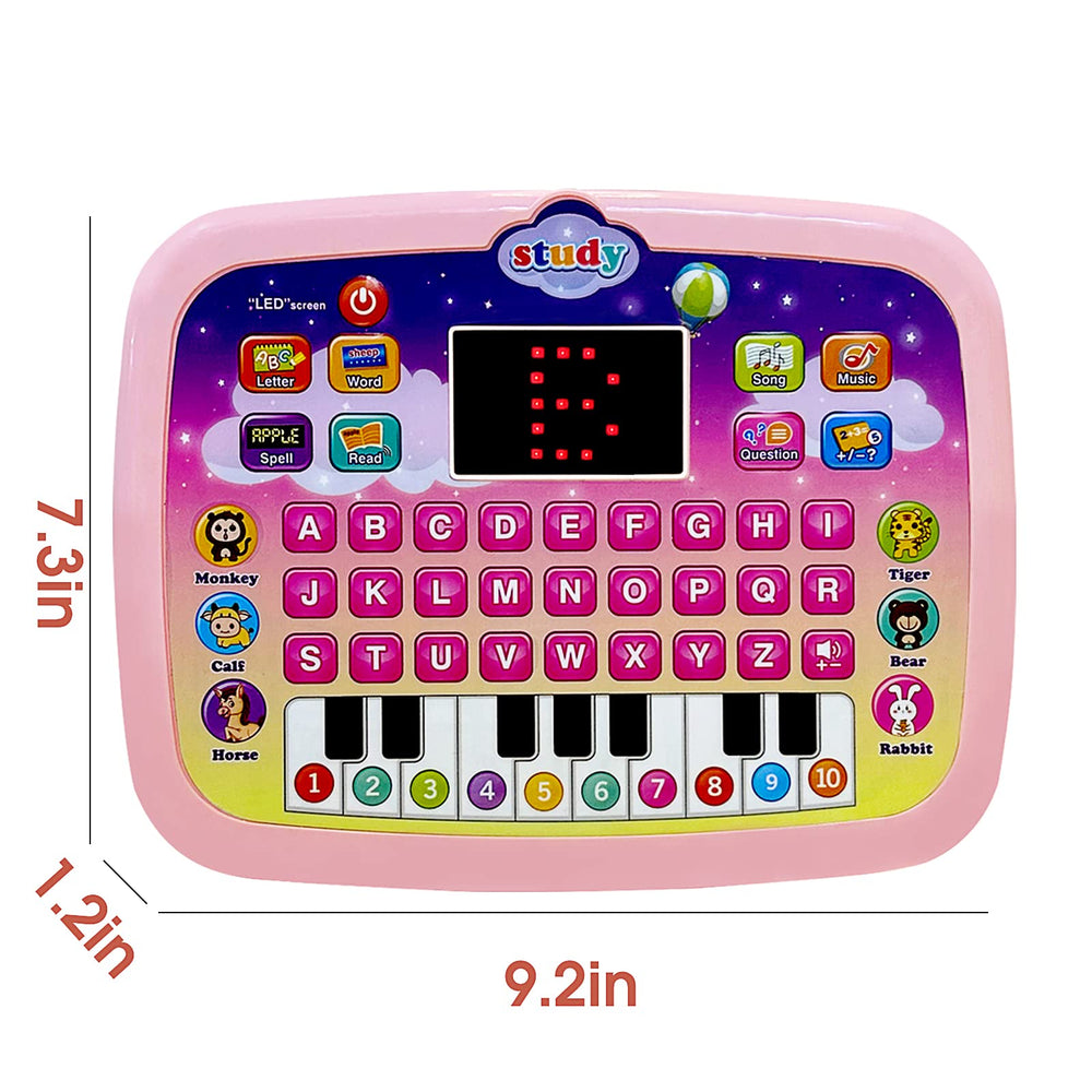STOULKD Kid Tablet adjustable volume supports calm, focused study.