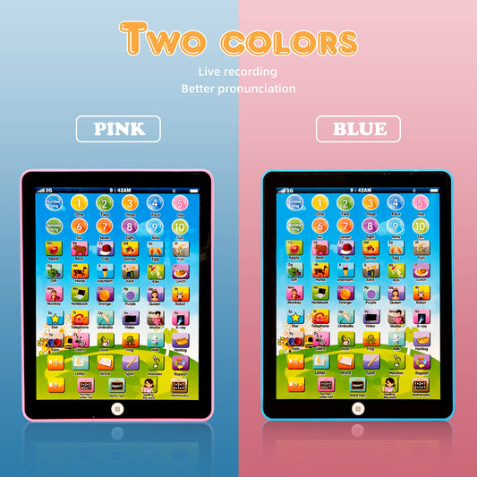 STOULKD learning pad letters demonstrates interactive letter learning for kids.