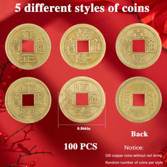 STPIYFZU coins worn as bracelet or necklace for subtle luck