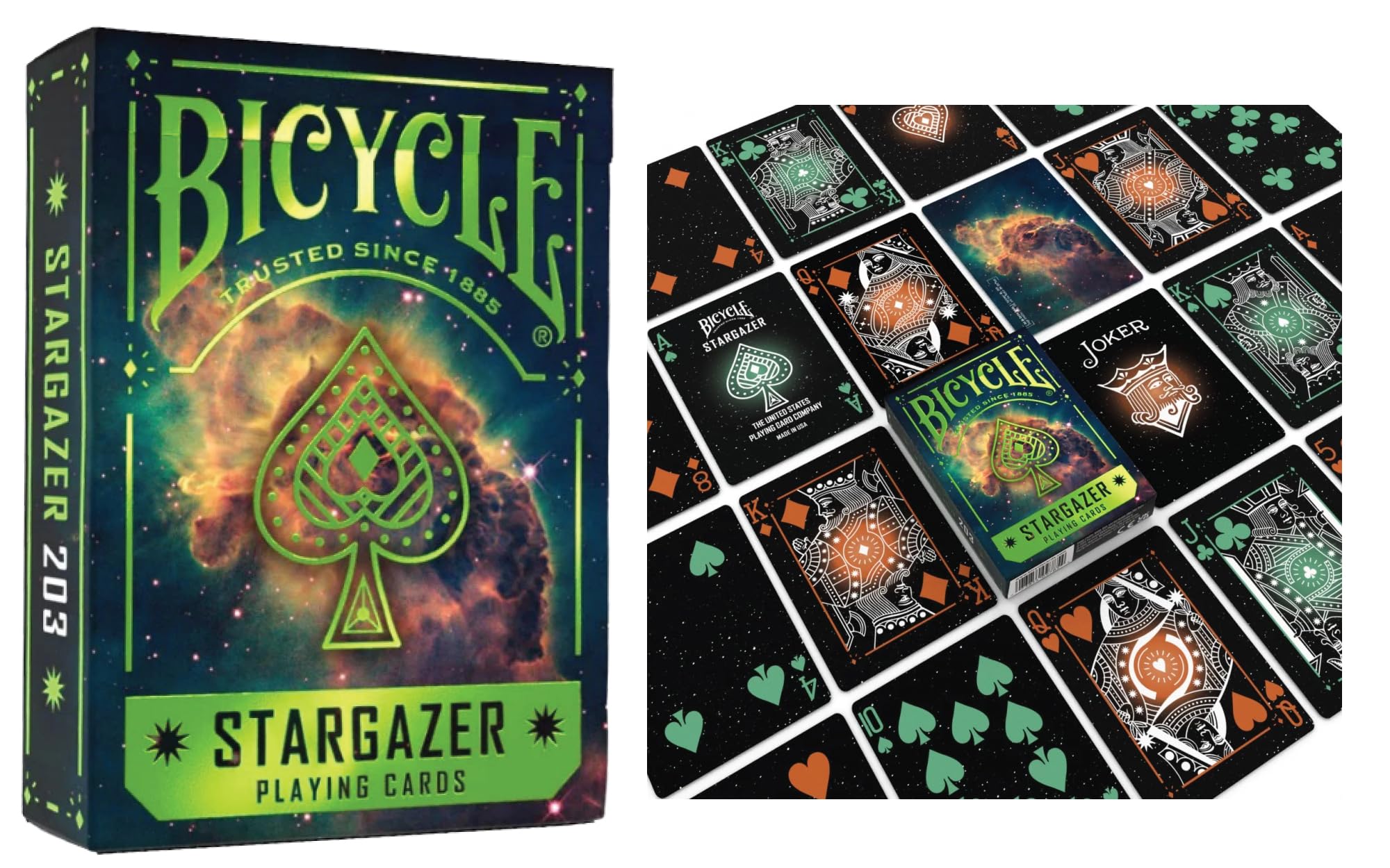 Straight Poker Supplies Stargazer collection display, perfect for collectors