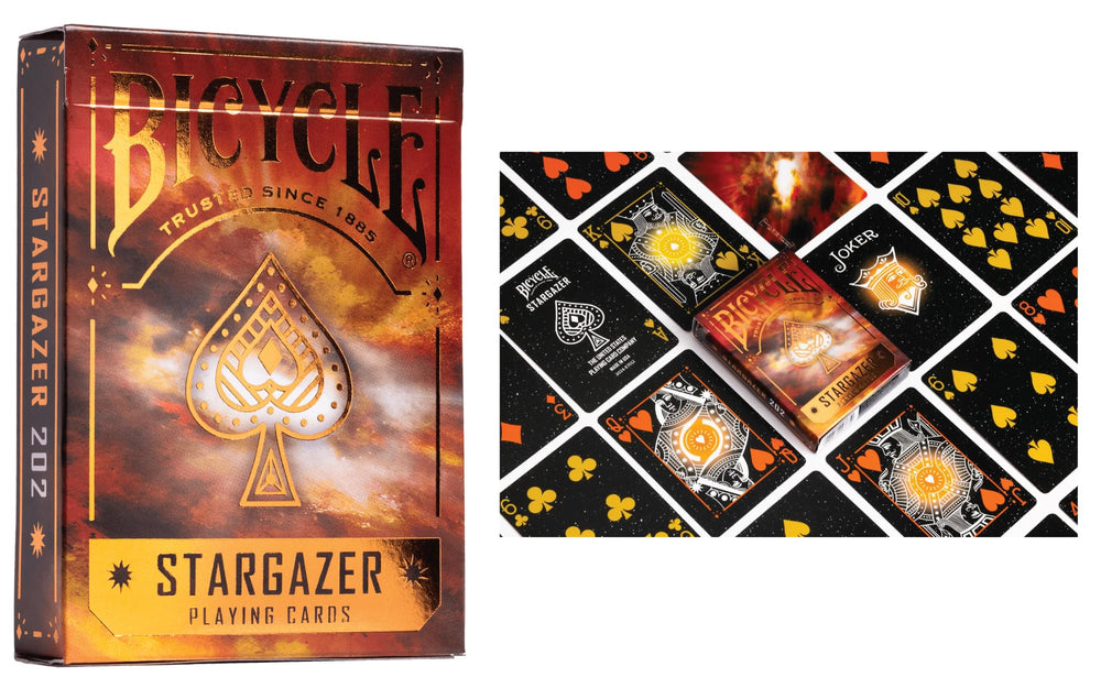 Straight Poker Supplies Stargazer foil tuck box enhances premium presentation