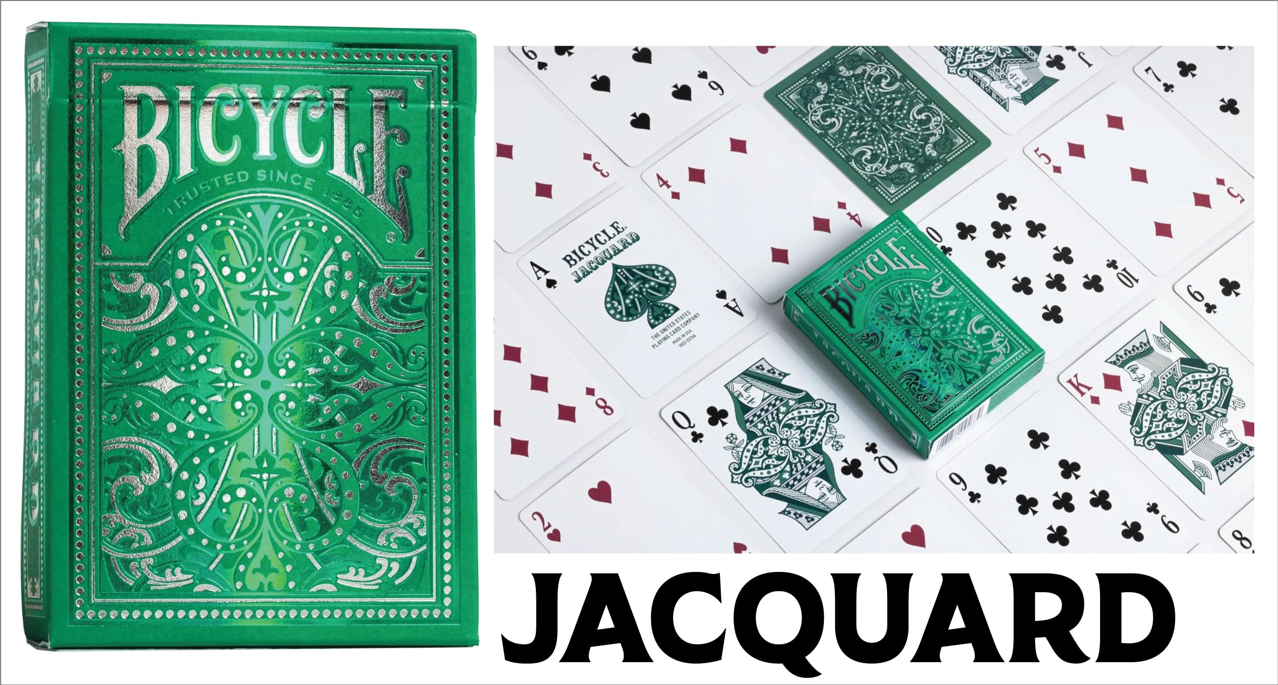 Straight Poker Supplies Bicycle Hidden deck with luxe design for collectors and magicians