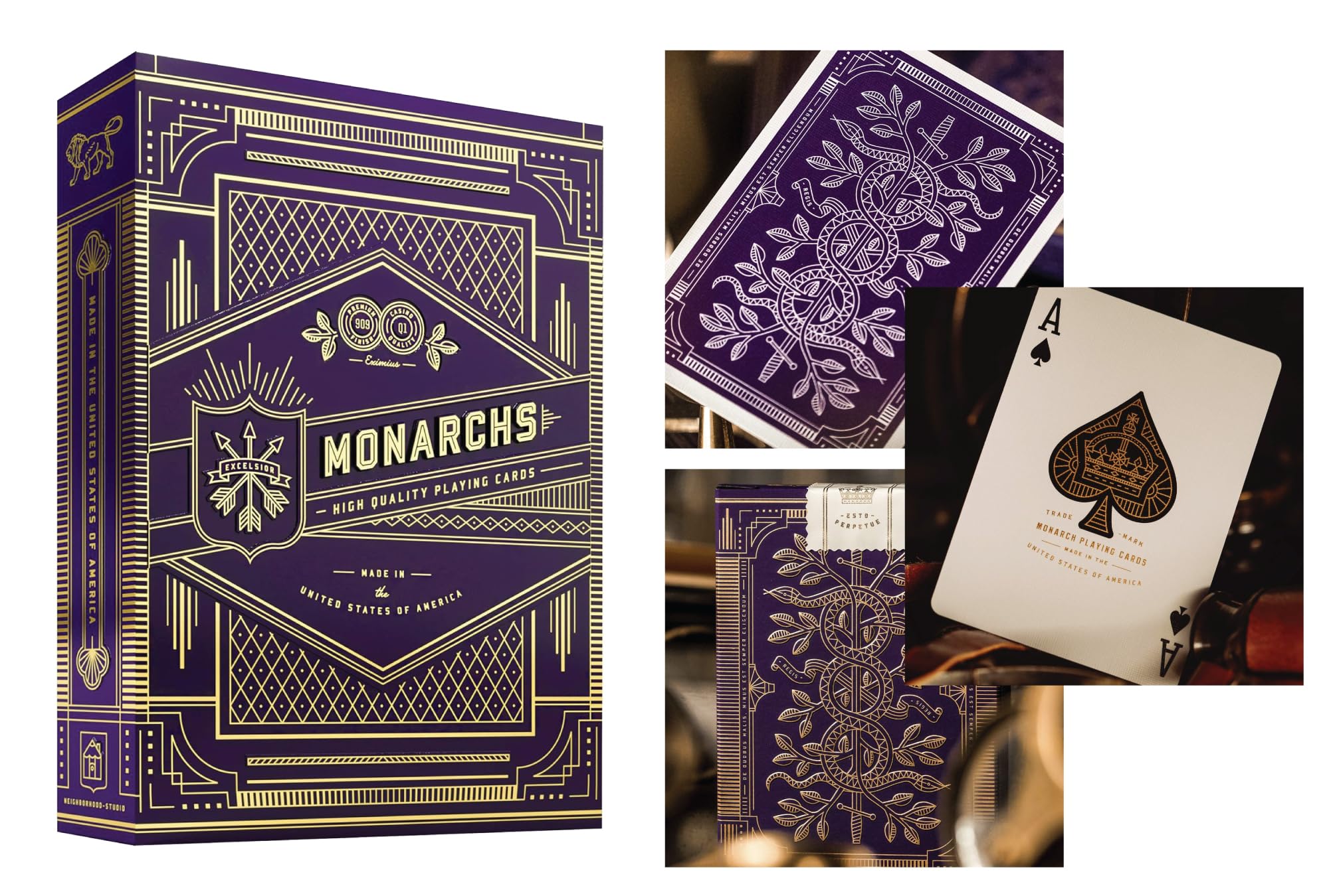 Straight Poker Supplies Theory11 Bundle Box—six-deck collector set in premium foil tuck boxes.