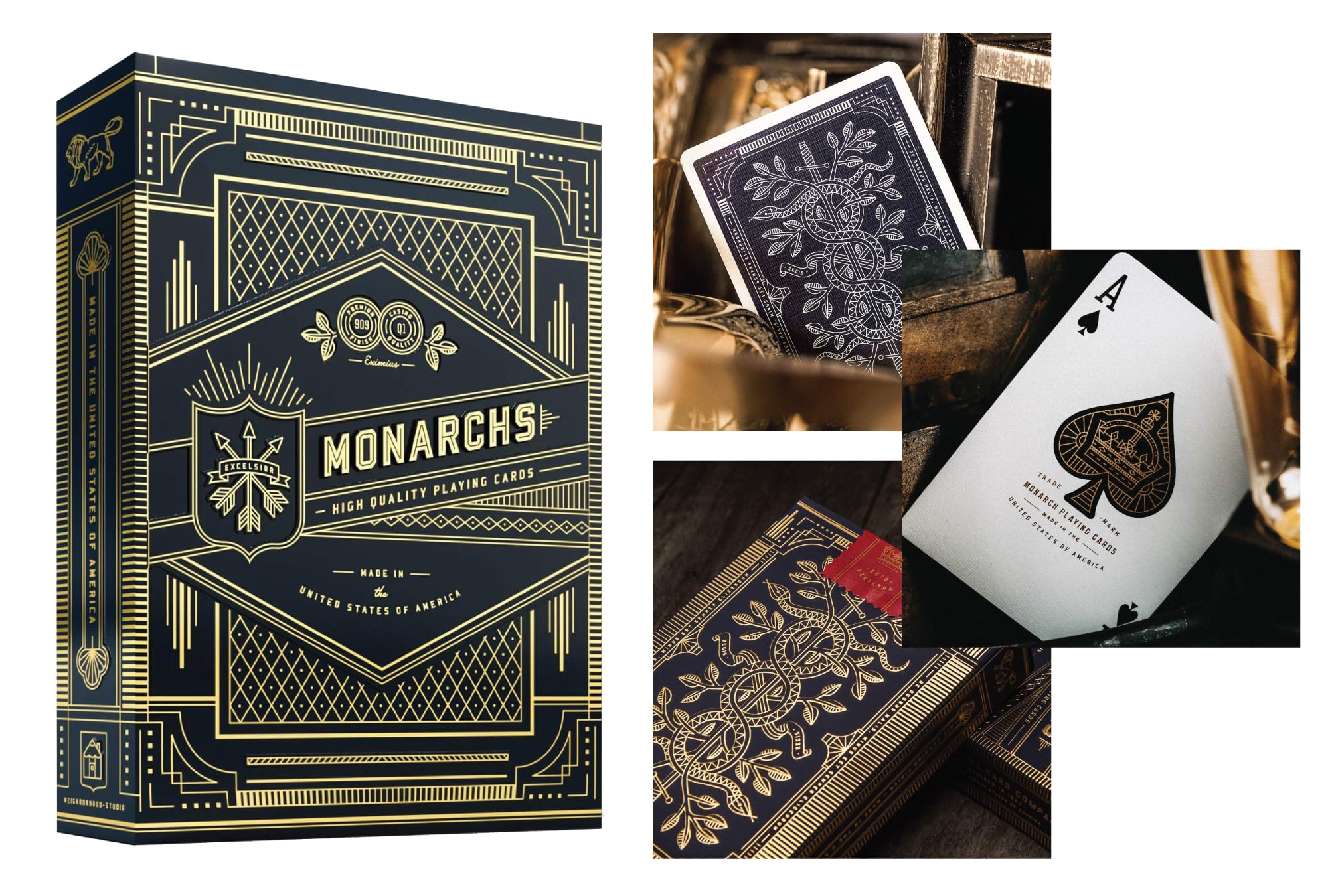 Straight Poker Supplies Theory11 Citizens deck—vintage-inspired design for cardistry and display.
