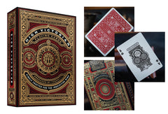 Straight Poker Supplies Theory11 High Victorian Green deck—rich color and reliable glide.