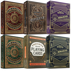 Straight Poker Supplies Theory11 High Victorian Red deck—premium stock for smooth shuffles.