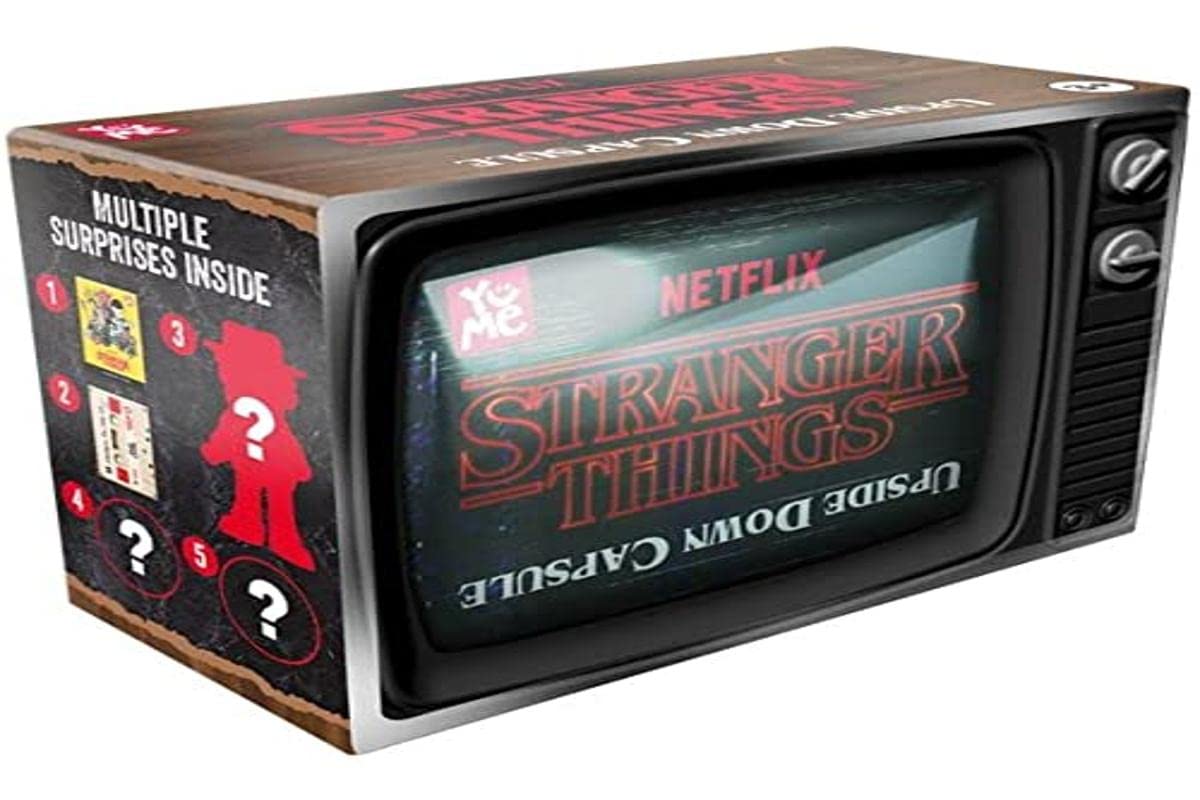 Stranger Things MAXX Capsule product photo: 12 collectible figures for fan display.