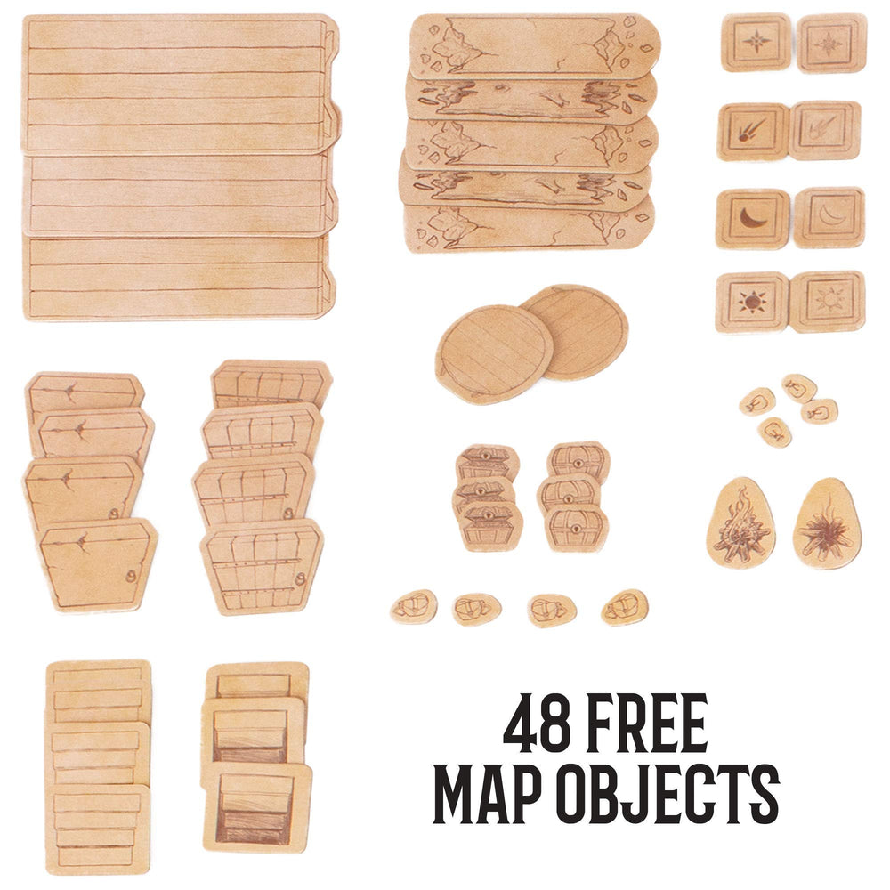 Stratagem Master Atlas grid area offers over 1,000 square inches of play space