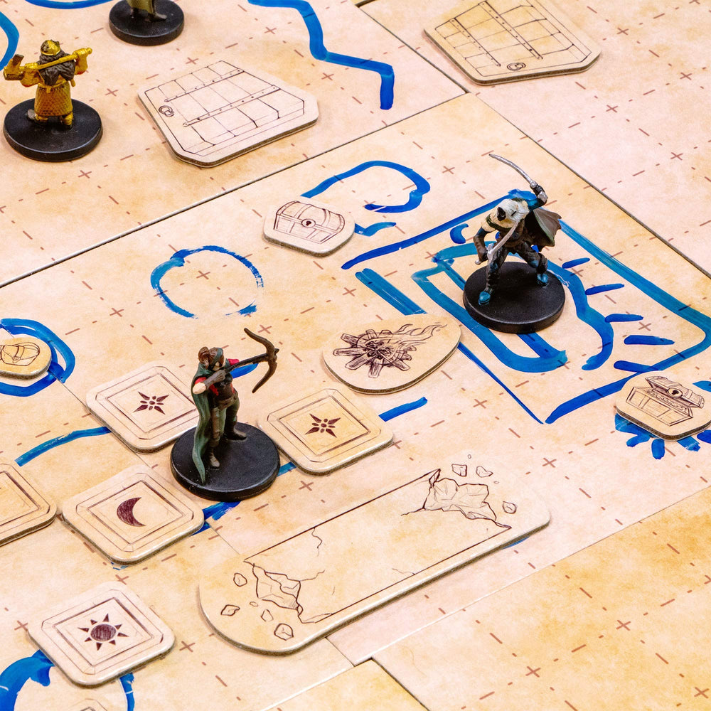 Stratagem Master Atlas token-door marks entrances clearly during encounters
