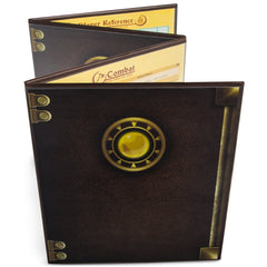 Stratagem Master’s Tome 4-panel GM Screen front view for organized campaigns
