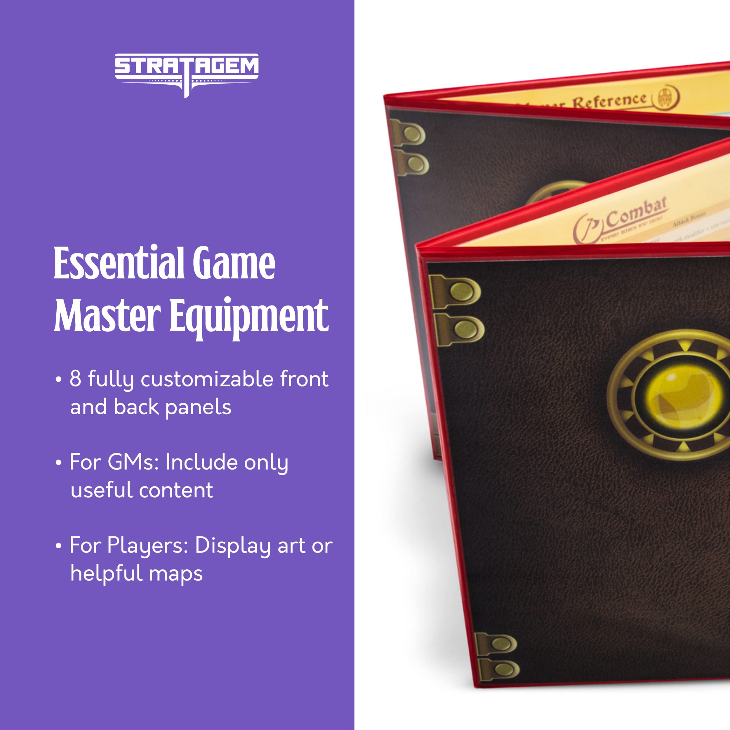 Stratagem The Master’s Tome free art inserts inspire campaign visuals at the table.