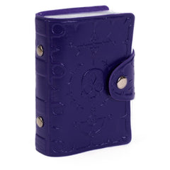 Stratagem Pocket Compendium spellbook holder open showing 26-page spellbook.