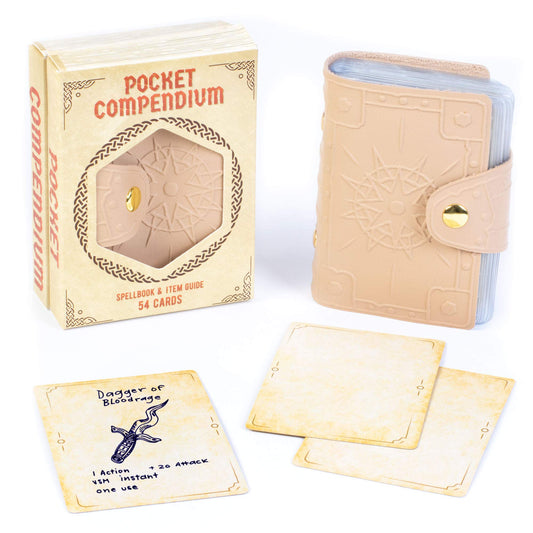 Stratagem Pocket Compendium Spellbook Holder keeps your spell notes organized for quick reference.
