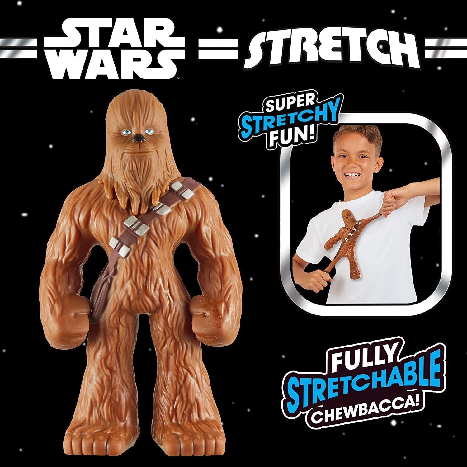 STRETCH ARMSTRONG Chewbacca bowcaster detail for authentic look