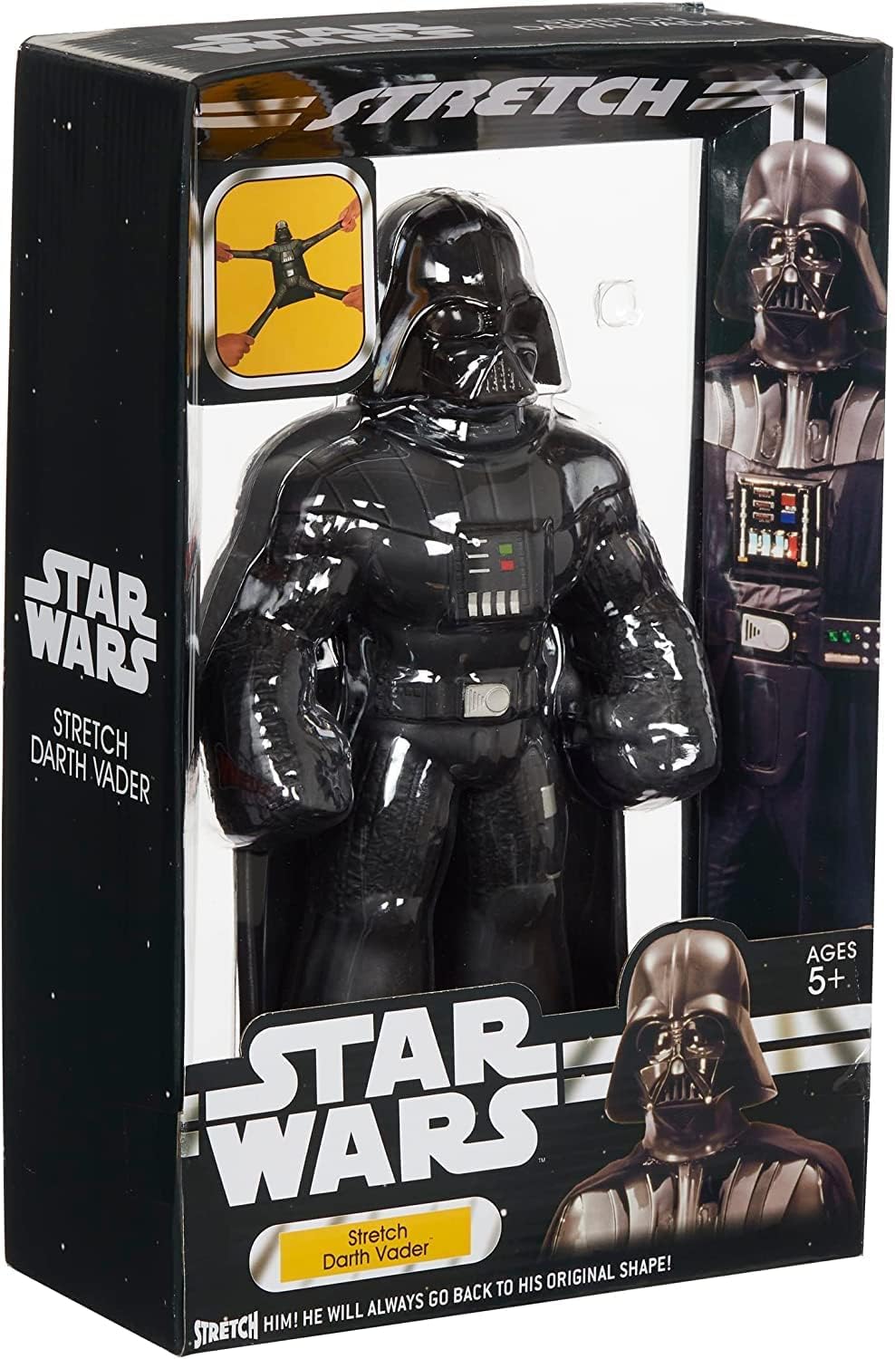 STRETCH ARMSTRONG Darth Vader iconic character toy for fans and light-hearted role-play.