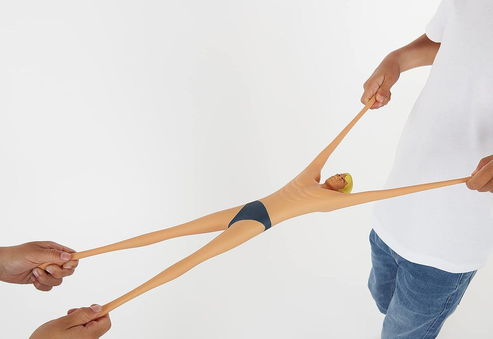 STRETCH ARMSTRONG original giant toy as a unique birthday surprise.