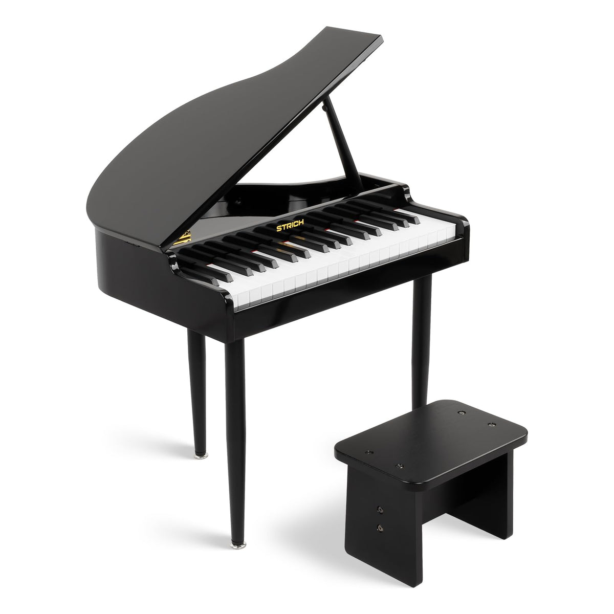 STRICH 37 keys kids piano set front view for engaging home practice