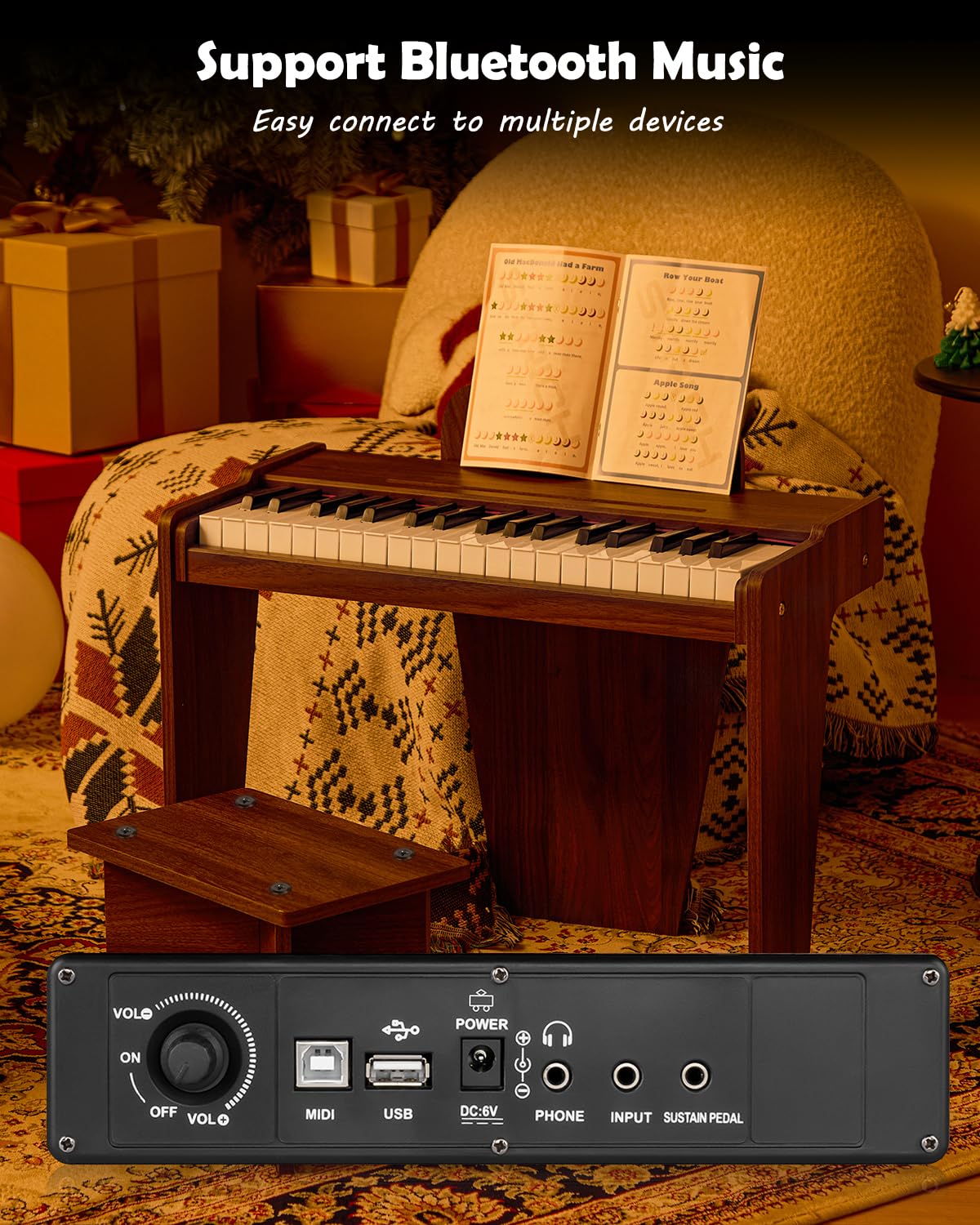STRICH SEK-37S portable, battery-powered design for music anywhere