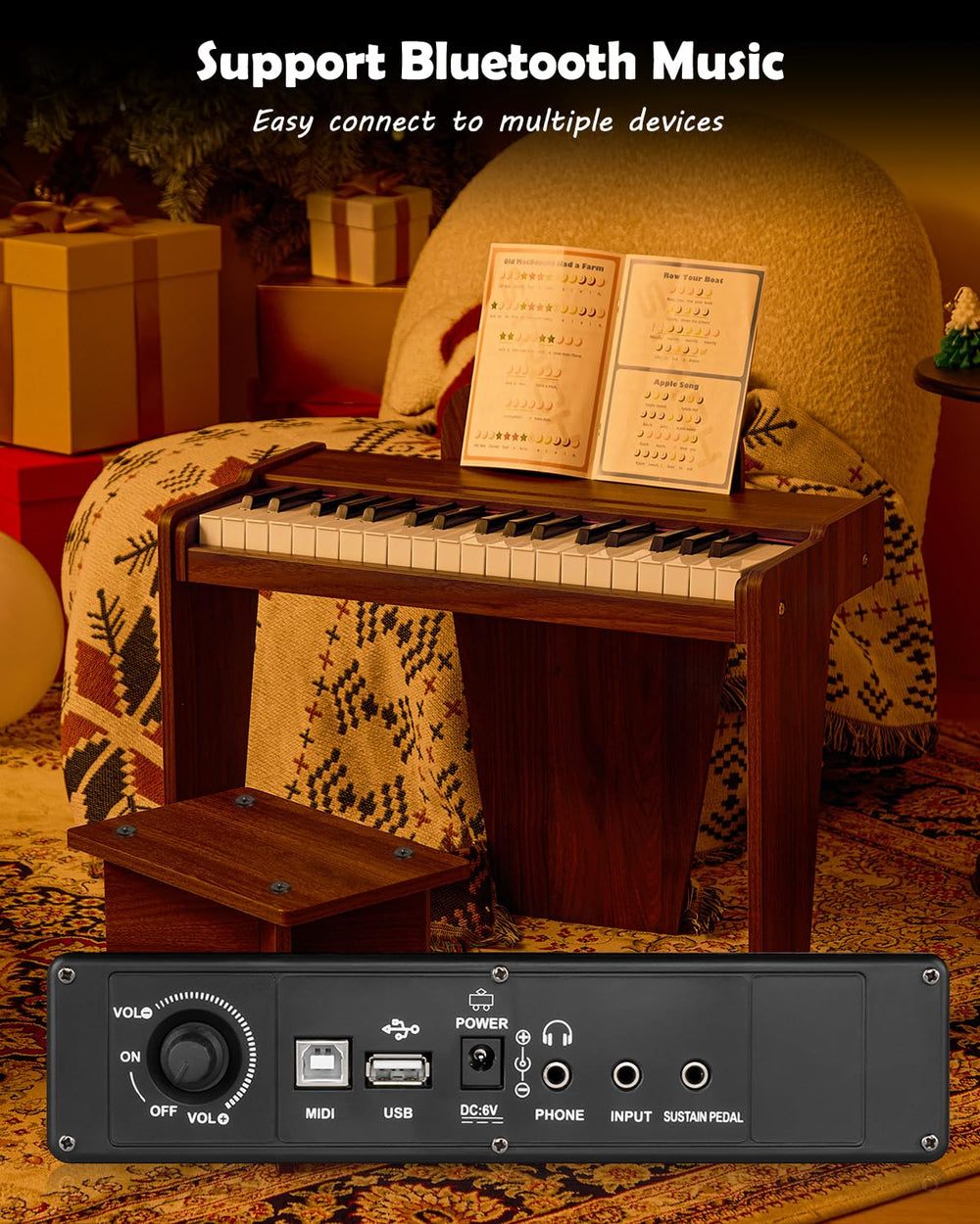 STRICH SEK-37S portable, battery-powered design for music anywhere