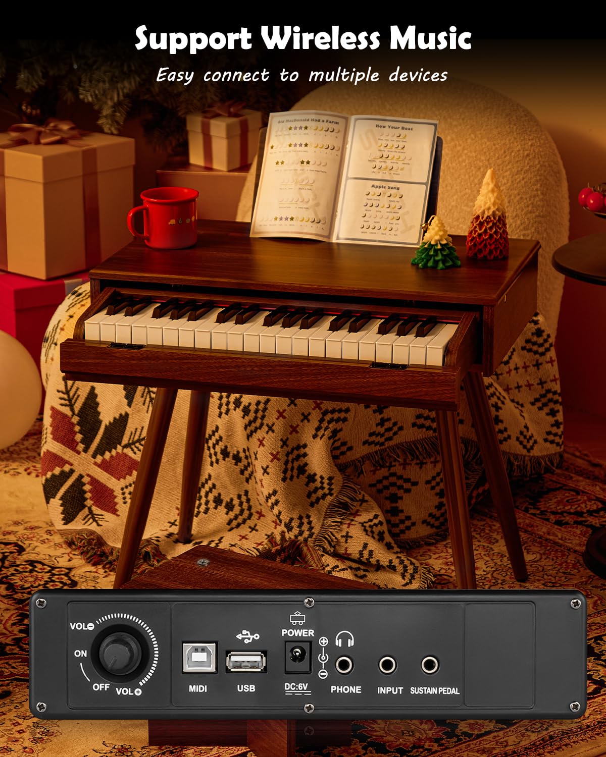 STRICH wireless battery-powered setup for music anywhere
