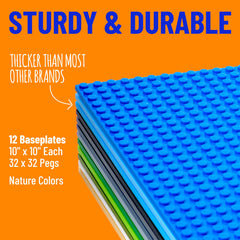 Strictly Briks baseplates 32x32 studs collection for expansive display layouts.