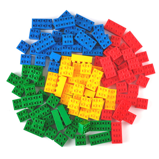 Strictly Briks building blocks box invites creative play with vibrant pieces