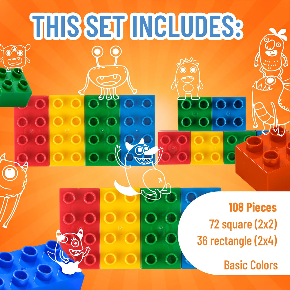 Strictly Briks colorful block row sparks imaginative city-building play